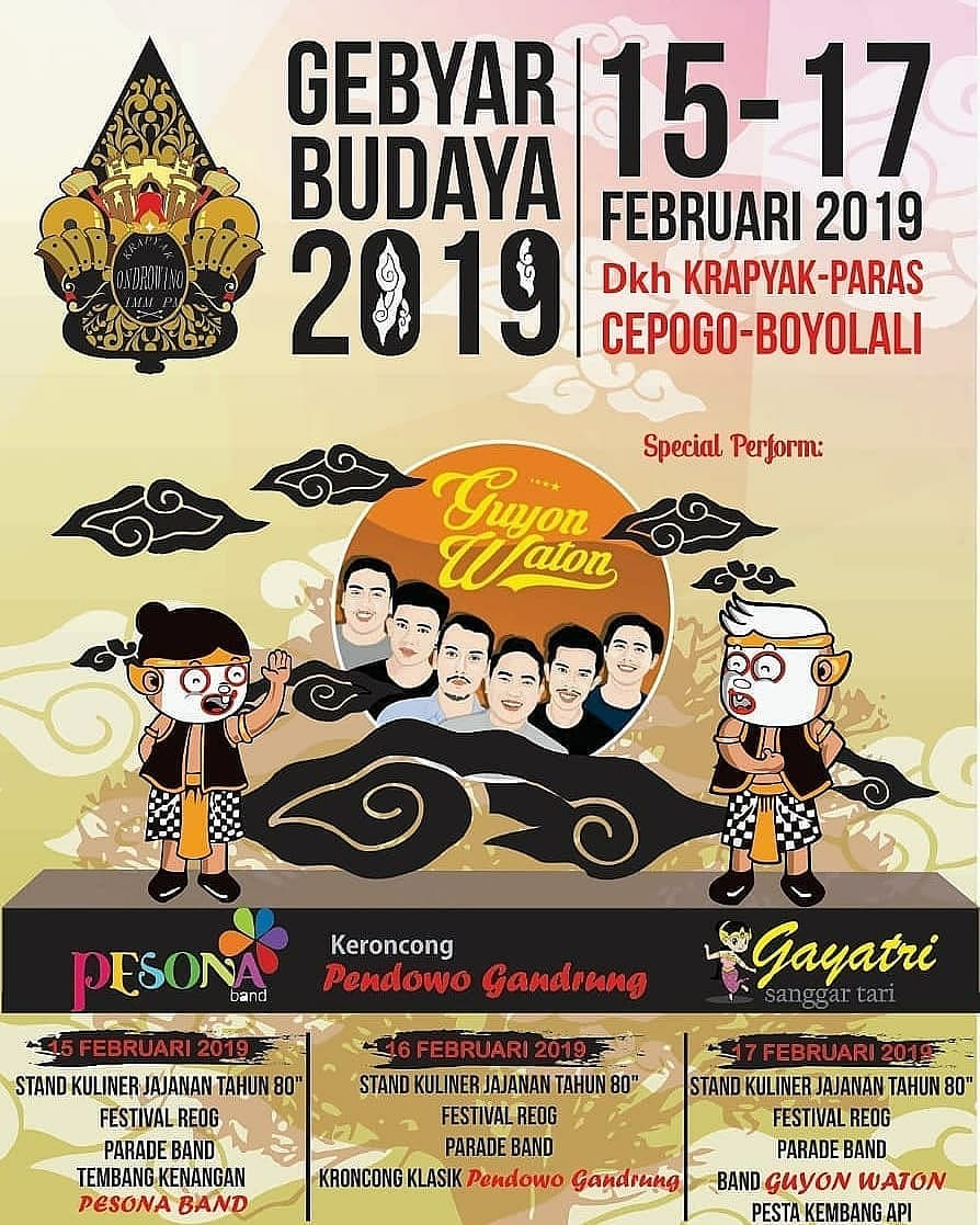 EVENT BOYOLALI - GEBYAR BUDAYA 2019